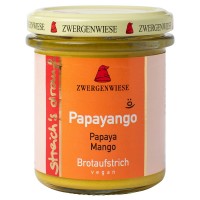 Crema tartinabila vegetala Papayango cu papaya picanta si mango